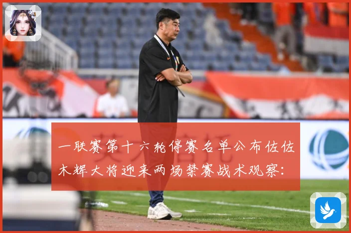 一联赛第十六轮停赛名单公布佐佐木辉大将迎来两场禁赛战术观察：最新赛事动态与深度分析
